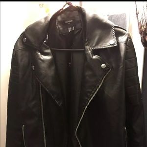 Forever 21 Men’s Casual Leather Jacket